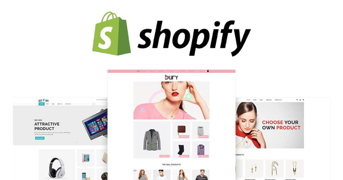 Shopify-Website design image