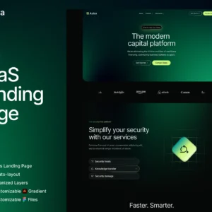 landing page astra