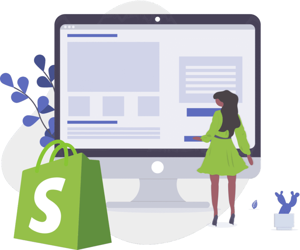 Shopify-Website design image